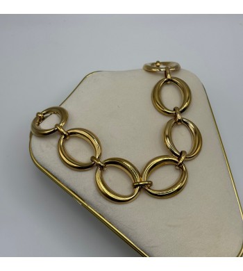 Gargantilha de elos médios