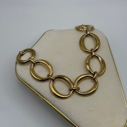 Gargantilha de elos médios