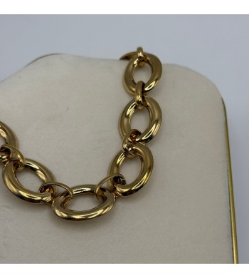 Gargantilha de elos finos