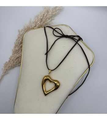 Colar com coração